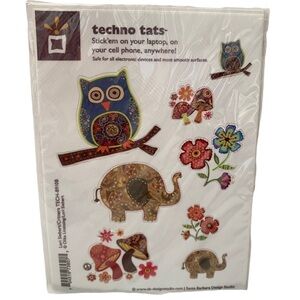 Lori Siebert/Critters Techno Tats for Laptops Cell Phones Owls Elephants Woods